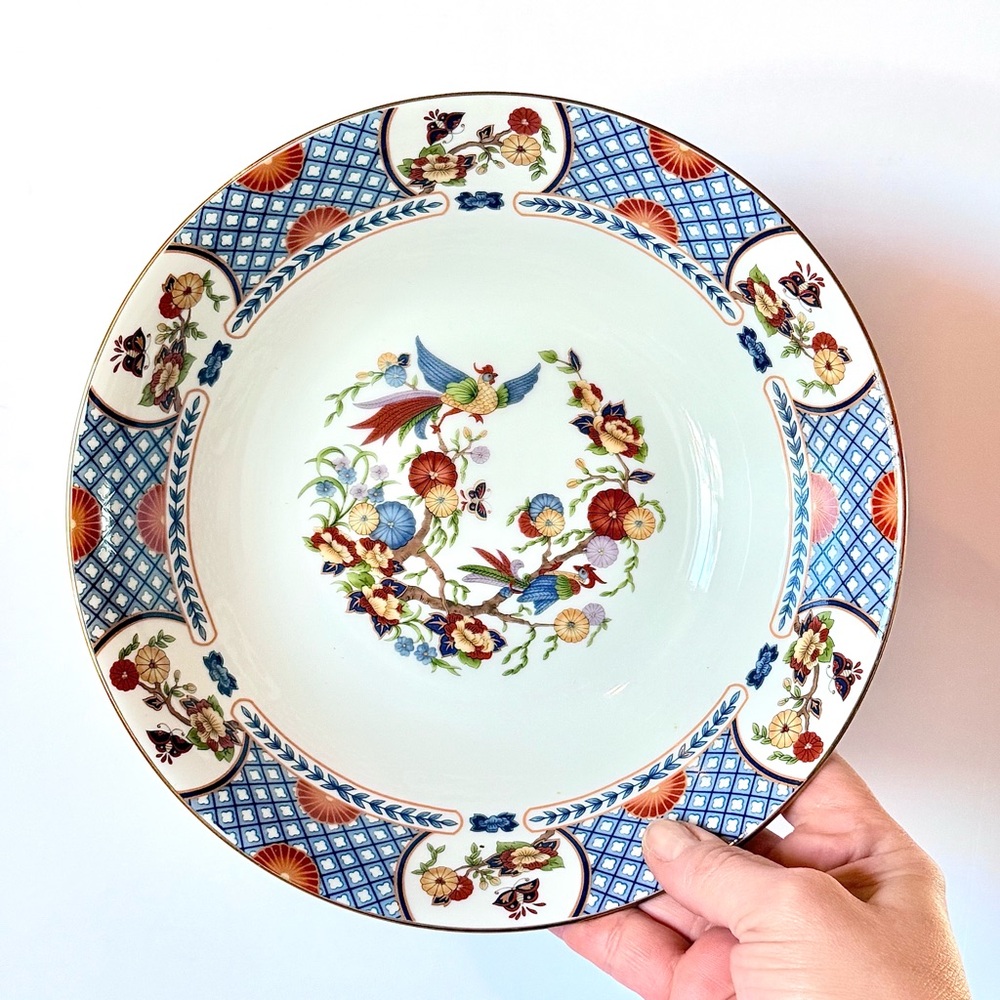 Vintage Fine China of Japan “China Garden” 9” Round Vegetable Bowl –Discontinued